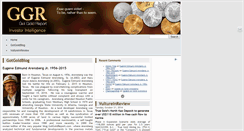 Desktop Screenshot of gotgoldreport.com